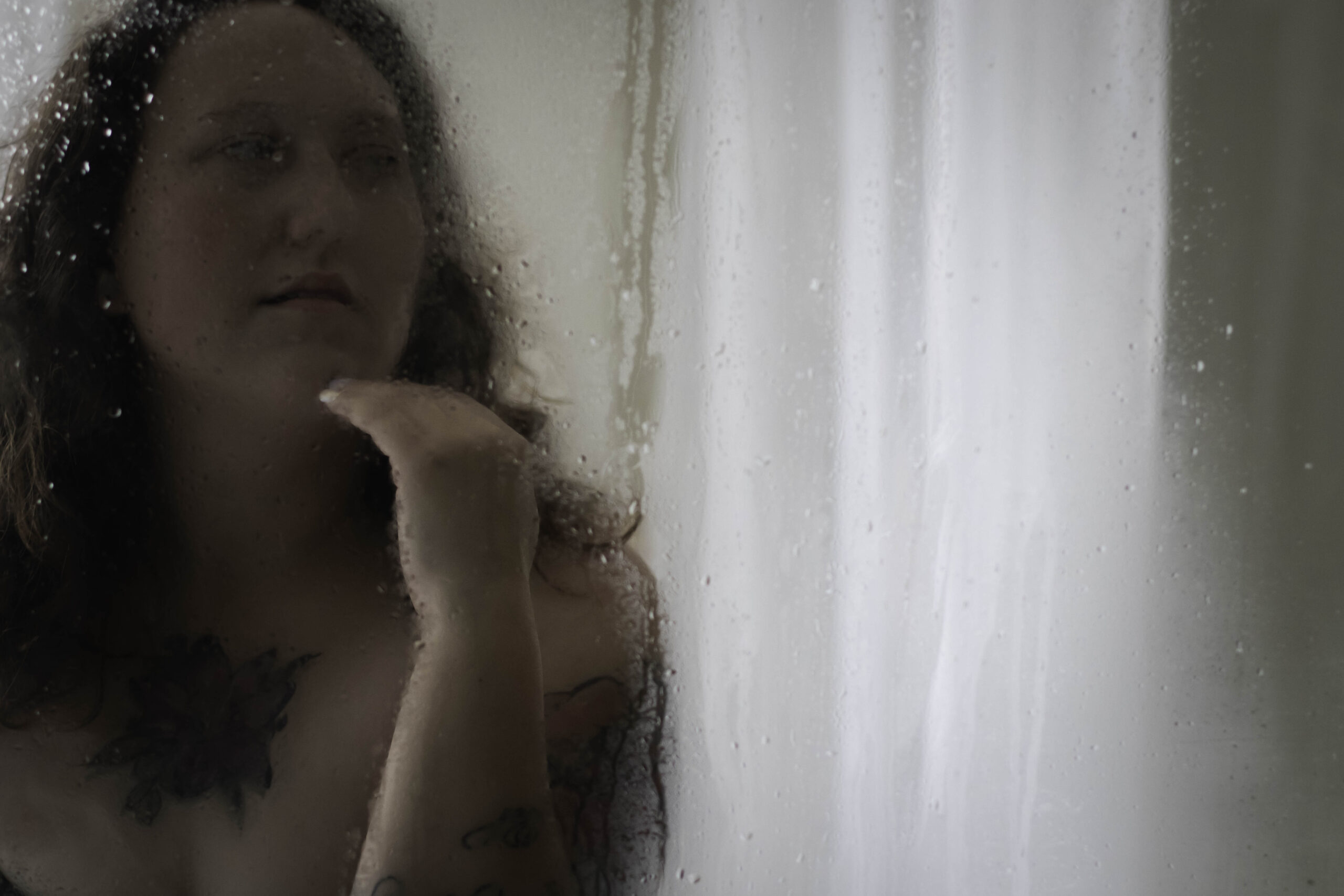 steamy shower session