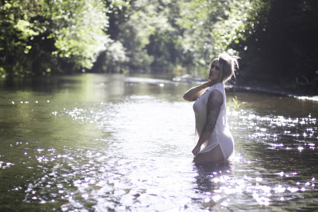 water boudoir session