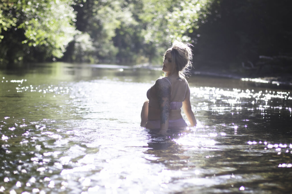 water boudoir session