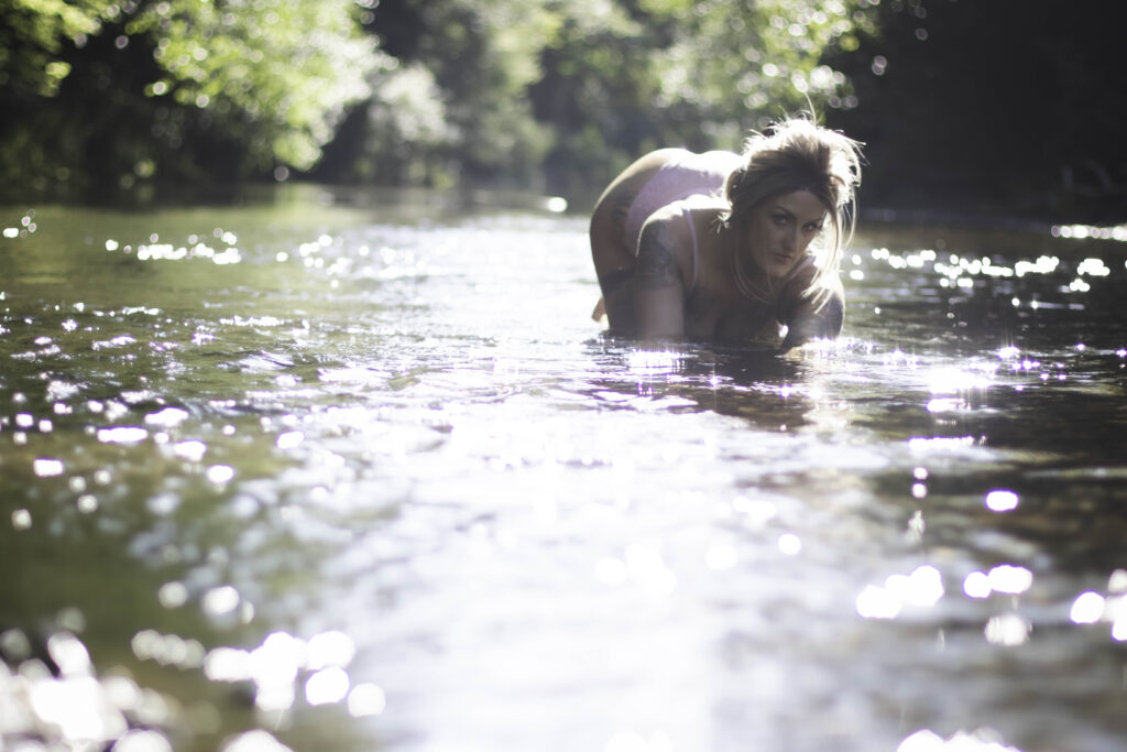 water boudoir session