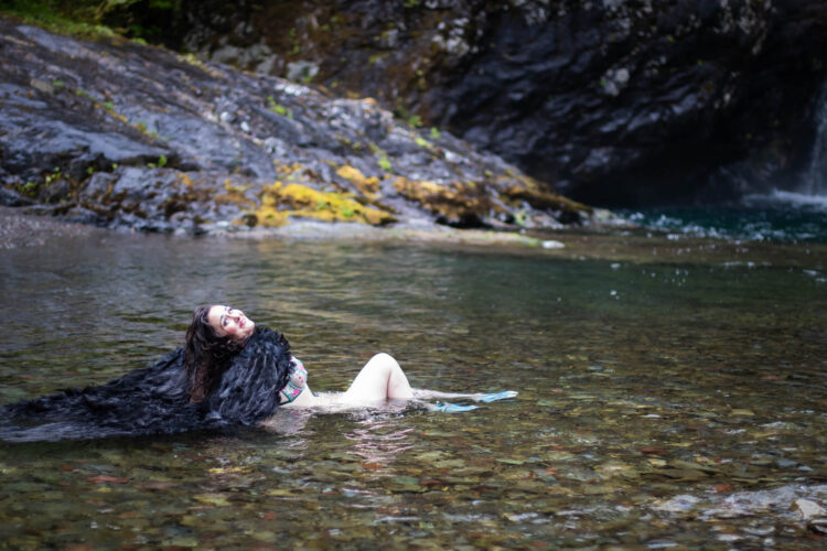 Waterfall Boudoir Session