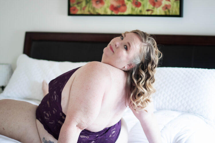 indoor boudoir photography