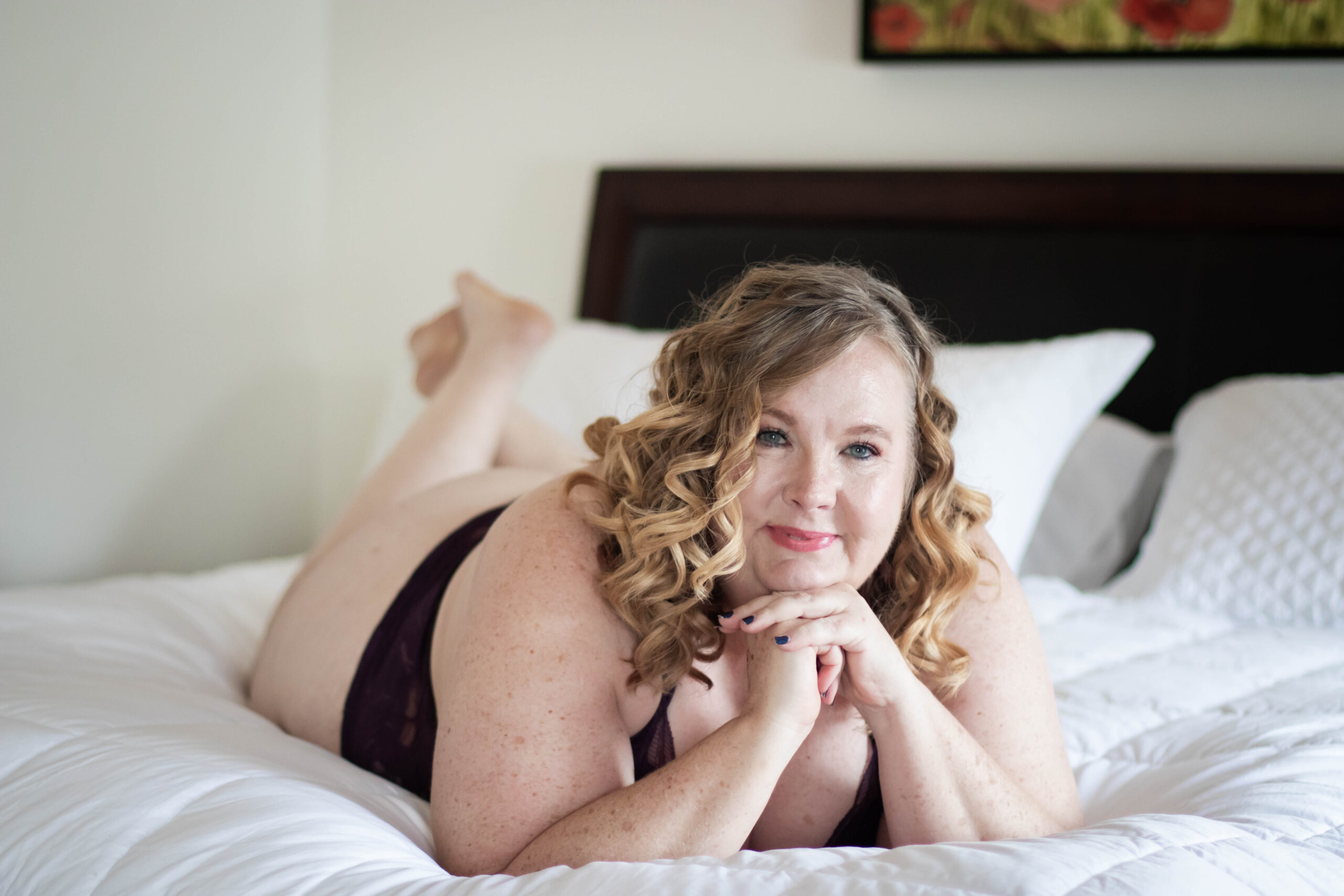 indoor boudoir photography