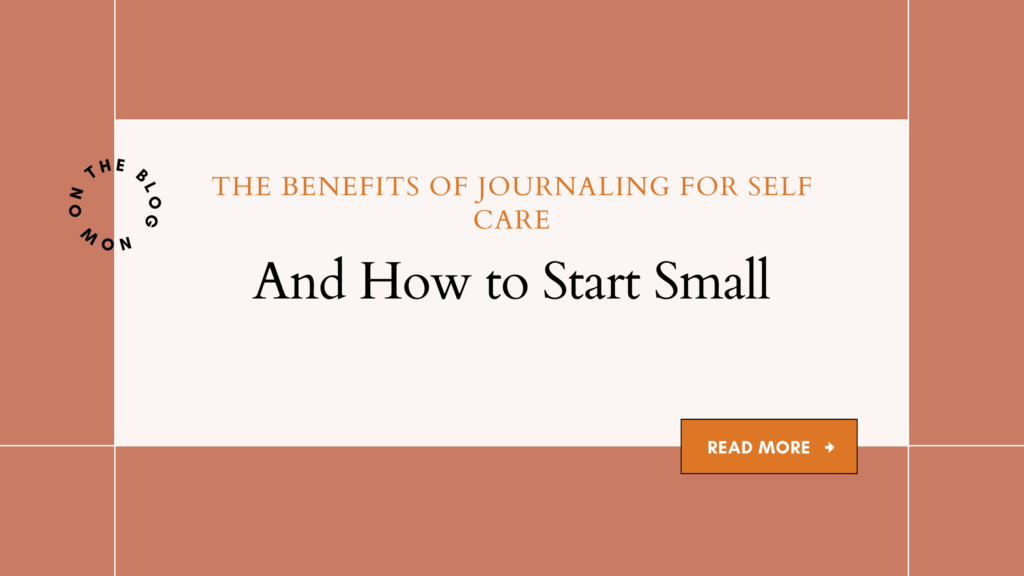 journaling for self care